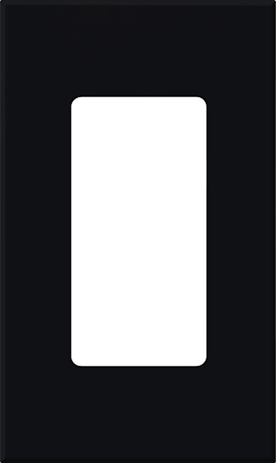 NT-R3-NFB-BL  Nova T Single-gang Wallplate, Small Opening, No Fins Broken