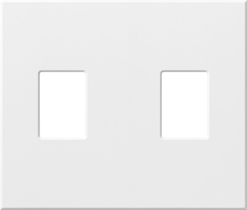 NT-SSS-NFB-LA  Nova T Wallplate Kit, 3-GANG, Small, Small, Small Openings