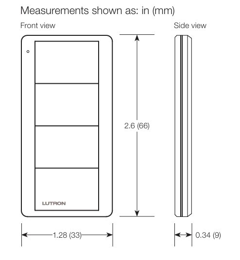 PJ2-4B-TSW-LS21 Line Drawing