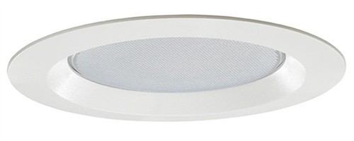 20-PW  6" LED, Line Voltage, Albalite Trim with Torsion Springs, Plastic White Trim