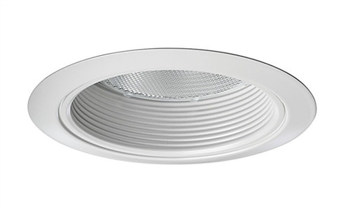 275W-WH  5" Line Voltage Shallow Baffle, White Baffle, White Trim