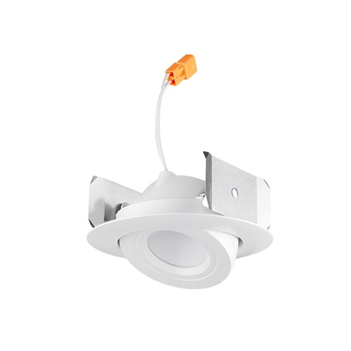 4" LED Retrofit Trim 3000K, 90 CRI 634 lumens, Wide Flood, White Finish, Less Medium Base Socket Adapter 4" LED Retrofit Trim 3000K, 90 CRI 634 lumens, Wide Flood, White Finish, Less Medium Base Socket Adapter
