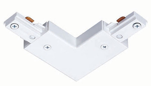 R24WH  Trac Lites Adj. Connector, White Color