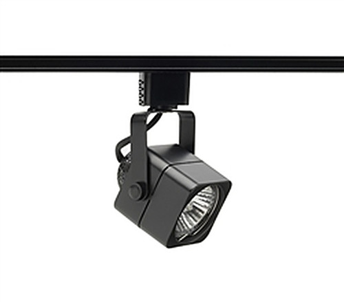 R714BL  Trac Lites Line Voltage Cube 120V, 35-50W MR16 GU10, Black Color