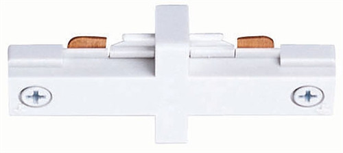 T23WH  1-Circuit Trac Master Miniature Straight Connector, White Color
