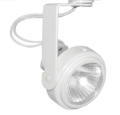 T696WH  Open Back Gimbal Ring - Low Voltage 75W MR16, White Color