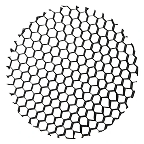 T7459BL  Hexagonal Cell Louver - 2" Diameter Black Color