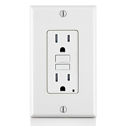 GFTR1-W 15A Tamper-Resistant GFCI