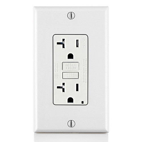GFTR2-W 20A 125V Slim Tamper-Resistant GFCI