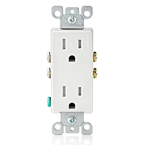 T5325-W White NEMA5-15R Dplx Rcpt
