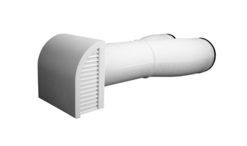 FV-WC10VE1 WhisperVent Wall Cap, Double chambers for 100 CFM exhaust