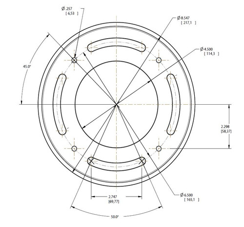 BOLBASE24W RETRO Line Drawing