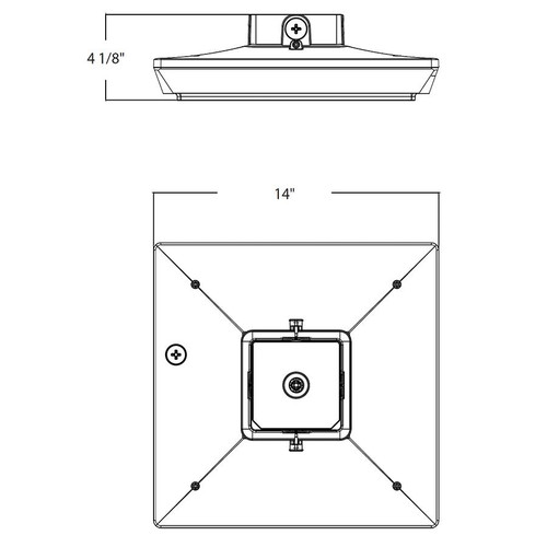 PRT80S/480/LCB Line Drawing