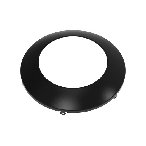 DISK34-TRIM-4-BLK 4'' Round Smooth Black Trim For DISK34-4