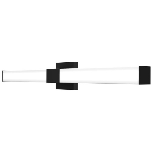 ALR-36SB Allure Vanity Wall Sconce 36'' Square 5CCT Triac/elv Black