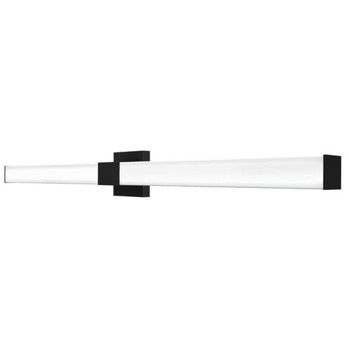 ALR-48SB Allure Vanity Wall Sconce 48'' Square 5CCT Triac/elv Black