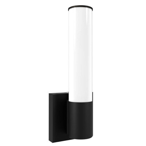 ALR-RB Allure Vanity Vert Wall Sconce 14'' Round 5CCT FA Dim Blk