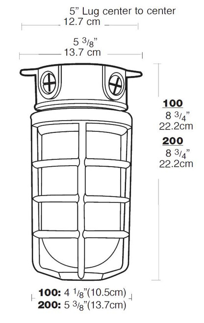 VLX200W Line Drawing