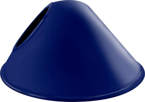 GSACBL Angled Cone Shade For Gnled Gooseneck Royal Blue