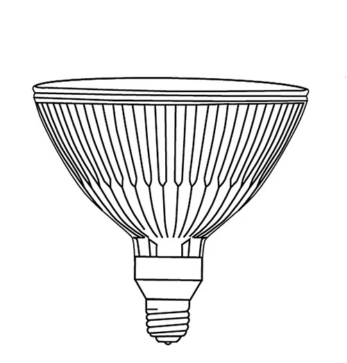 55PAR38/QFL/ES Energy Saving Halogen Floodlight Bulb