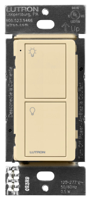 PJL-2B-GIV-L01 2-BUTTON Pico Line-powered Wireless Control, 120-277V Line Voltage PJL-2B-GIV-L01 2-BUTTON Pico Line-powered Wireless Control, 120-277V Line Voltage