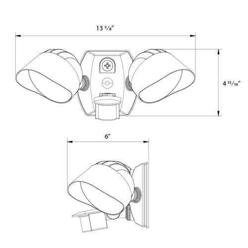 SMSBULLET2X12W  Line Drawing
