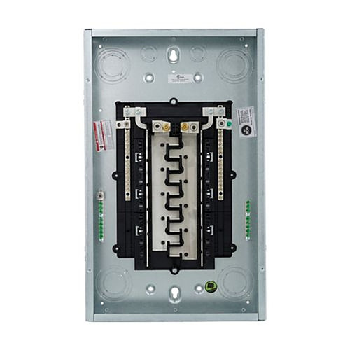 BRP20L150G BR 1-inch PON Loadcenter, 150A, MLO, 20 spaces, w/ Ground Bar, Single-phase, Aluminum Bus