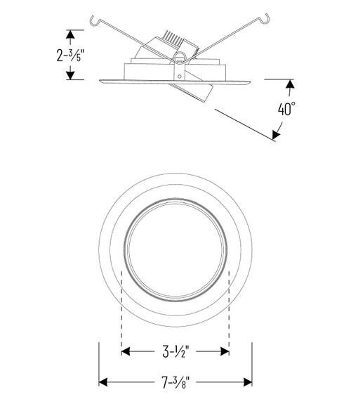 NOXAC-56RGTWWW Line Drawing