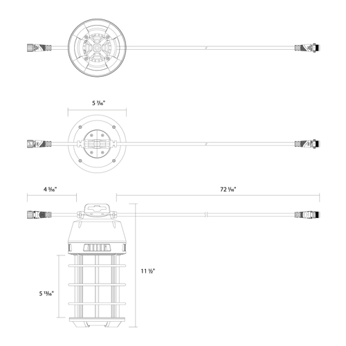 TEMP34-150 Line Drawing