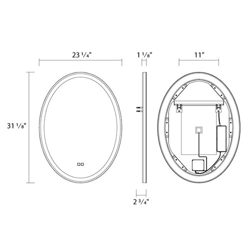 LME2432 Line Drawing