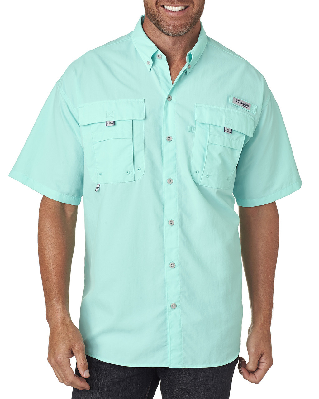 Columbia Men's PFG Bahama II UPF 30 Short Sleeve Fishing Shirt