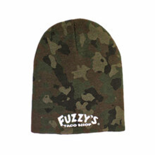 Fuzzy's Taco Shop Knit Beanie Camo