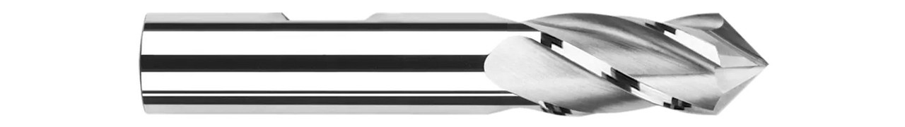 0.5000 (1/2)" CUTTER DIA X 1.2500 (1-1/4)" LOC X 90Â° INCLUDED - 4 FL, 14332  HARVEY TOOL  SKU HARTO1-14332