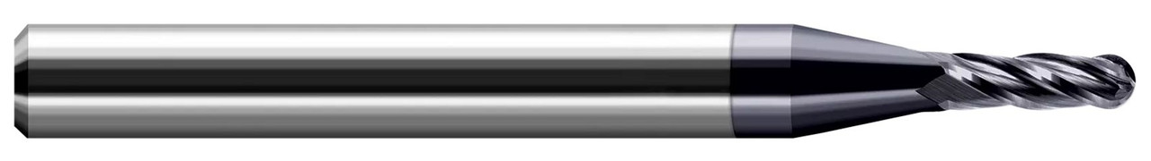 4 FL - 0.0070" CUTTER DIA X 0.0100" LOC, 24607  HARVEY TOOL  SKU HARTO1-24607