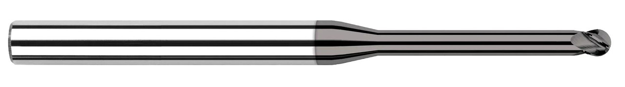 4 FL - 0.1180 (3 MM)" CUTTER DIA X 0.1770" LOC X 0.6250 (5/8)" REACH - CVD DIAMOND 9ÂµM, 61105  HARVEY TOOL  SKU HARTO1-61105