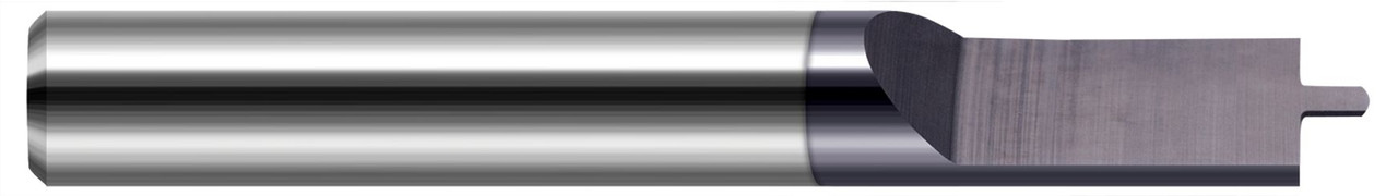 0.2500 (1/4)" SHANK DIA X 0.0300" RADIUS X 0Â° INCLUDED - 1 FL, 841360  HARVEY TOOL  SKU HARTO1-841360