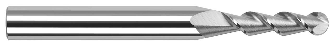 2 FL - 0.0310 (1/32)" CUTTER DIA X 0.1560 (5/32)" LOC, 887631  HARVEY TOOL  SKU HARTO1-887631