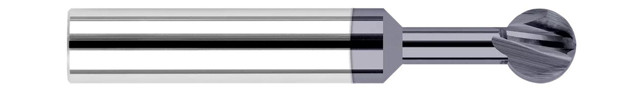 0.1094 (7/64)" CUTTER DIA X 0.2500 (1/4)" NECK LENGTH X 300Â° WRAP ANGLE - 2 FL, 979207  HARVEY TOOL  SKU HARTO1-979207