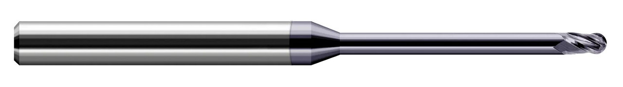3 FL - 0.0620 (1/16)" CUTTER DIA X 0.0930 (3/32)" LOC X 0.7500 (3/4)" REACH - ALTIN COATED, 35662-C3  HARVEY TOOL  SKU HARTO1-35662-C3