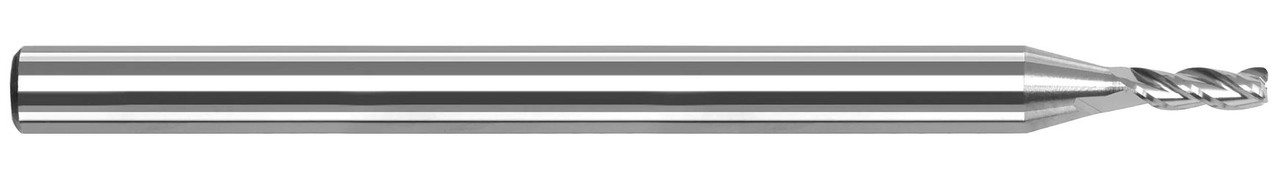 3 FL - 0.0930 (3/32)" CUTTER DIA X 0.0050" RADIUS X 0.1400 (9/64)" LOC - AMORPHOUS DIAMOND COATED, 61793-C4  HARVEY TOOL  SKU HARTO1-61793-C4