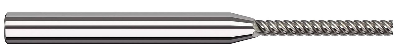 5 FL - 0.0400" CUTTER DIA X 0.2030 (13/64)" LOC - TIB2 COATED, 66740-C8  HARVEY TOOL  SKU HARTO1-66740-C8
