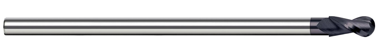 4 FL - 0.1250 (1/8)" CUTTER DIA X 0.1870 (3/16)" LOC - ALTIN COATED, 804208-C3  HARVEY TOOL  SKU HARTO1-804208-C3