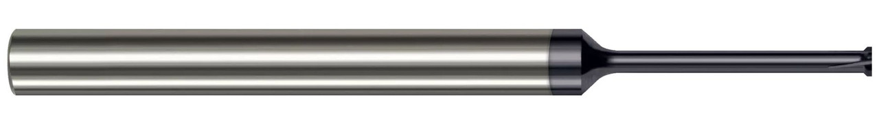 0.0550 (1.4 MM)" HEAD DIA X 0.1870 (3/16)" NECK LENGTH X 45Â° PER SIDE - 4 FL - ALTIN COATED, 846355-C3  HARVEY TOOL  SKU HARTO1-846355-C3