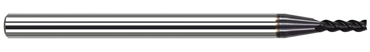 3 FL - 0.0930 (3/32)" CUTTER DIA X 0.0050" RADIUS X 0.5000 (1/2)" LOC - ALTIN NANO COATED, 869093-C6  HARVEY TOOL  SKU HARTO1-869093-C6