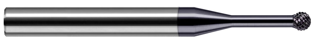 0.0780 (5/64)" CUTTER DIA X 0.0620 (1/16)" NECK LENGTH X 270Â° WRAP ANGLE - 15 RH TEETH, 12 LH TEETH - ALTIN COATED, 899678-C3  HARVEY TOOL  SKU HARTO1-899678-C3