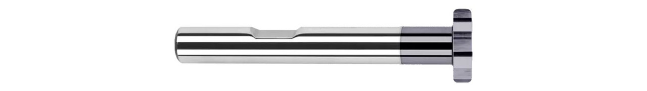 0.7500 (3/4)" CUTTER DIA X 0.0300" RADIUS X 0.1870 (3/16)" WIDTH - STANDARD SLOTTING - 10 FL - ALTIN COATED, 905260-C3  HARVEY TOOL  SKU HARTO1-905260-C3