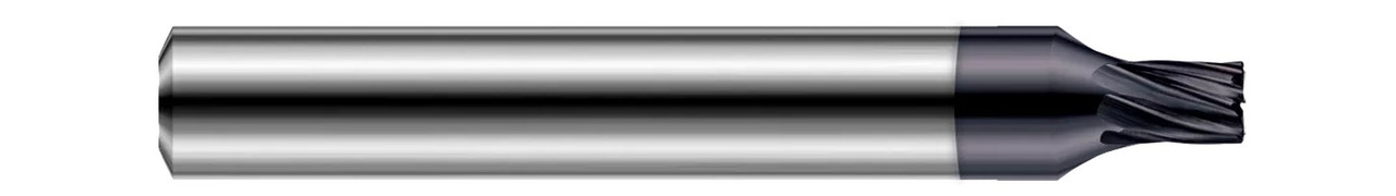7 FL - 0.0930 (3/32)" CUTTER DIA X 0.0050" RADIUS X 0.2790" LOC - ALTIN NANO COATED, 910893-C6  HARVEY TOOL  SKU HARTO1-910893-C6