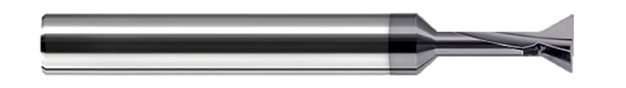 0.0930 (3/32)" CUTTER DIA X 0.0100" RADIUS X 0.0930 (3/32)" NECK LENGTH X 60Â° INCLUDED - 2 FL - ALTIN COATED, 925306-C3  HARVEY TOOL  SKU HARTO1-925306-C3