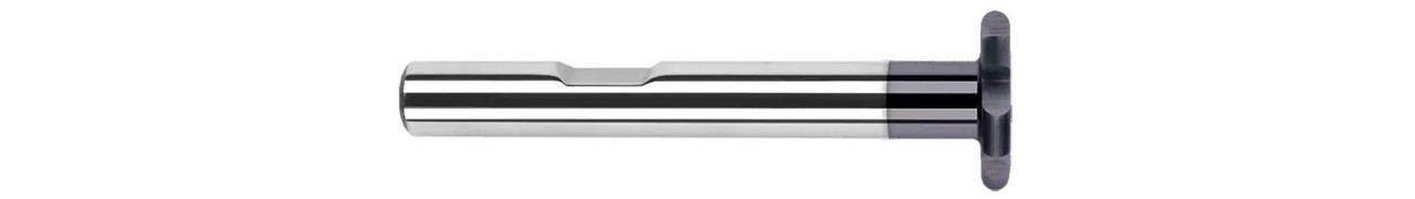 1.0000 (1)" CUTTER DIA X 0.0394" RADIUS - STANDARD SLOTTING - 6 FL - ALTIN COATED, 94261M-C3  HARVEY TOOL  SKU HARTO1-94261M-C3