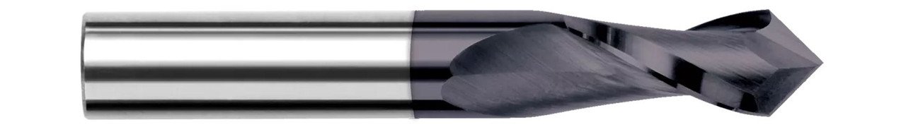 0.3125 (5/16)" CUTTER DIA X 0.8120 (13/16)" LOC X 140Â° INCLUDED - 2 FL - ALTIN COATED, 950520-C3  HARVEY TOOL  SKU HARTO1-950520-C3